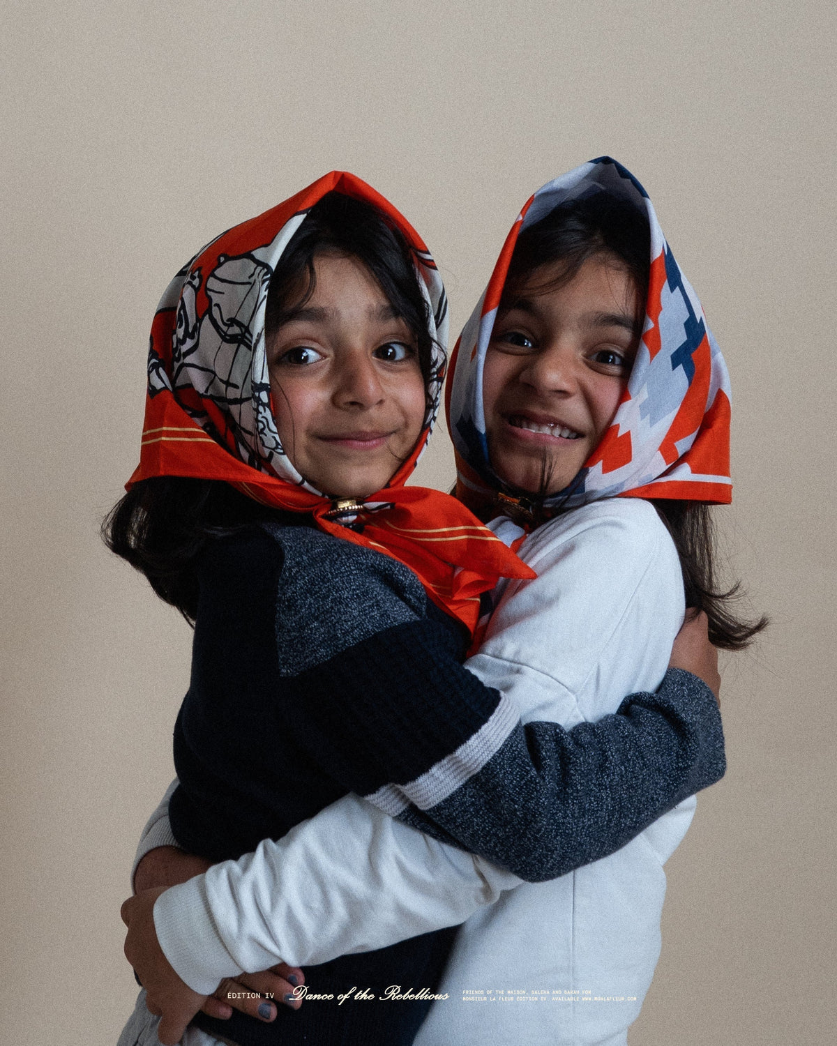 Saleha and Sarah for Monsieur.