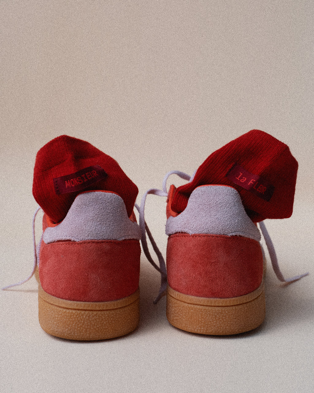 Crimson editorial socks