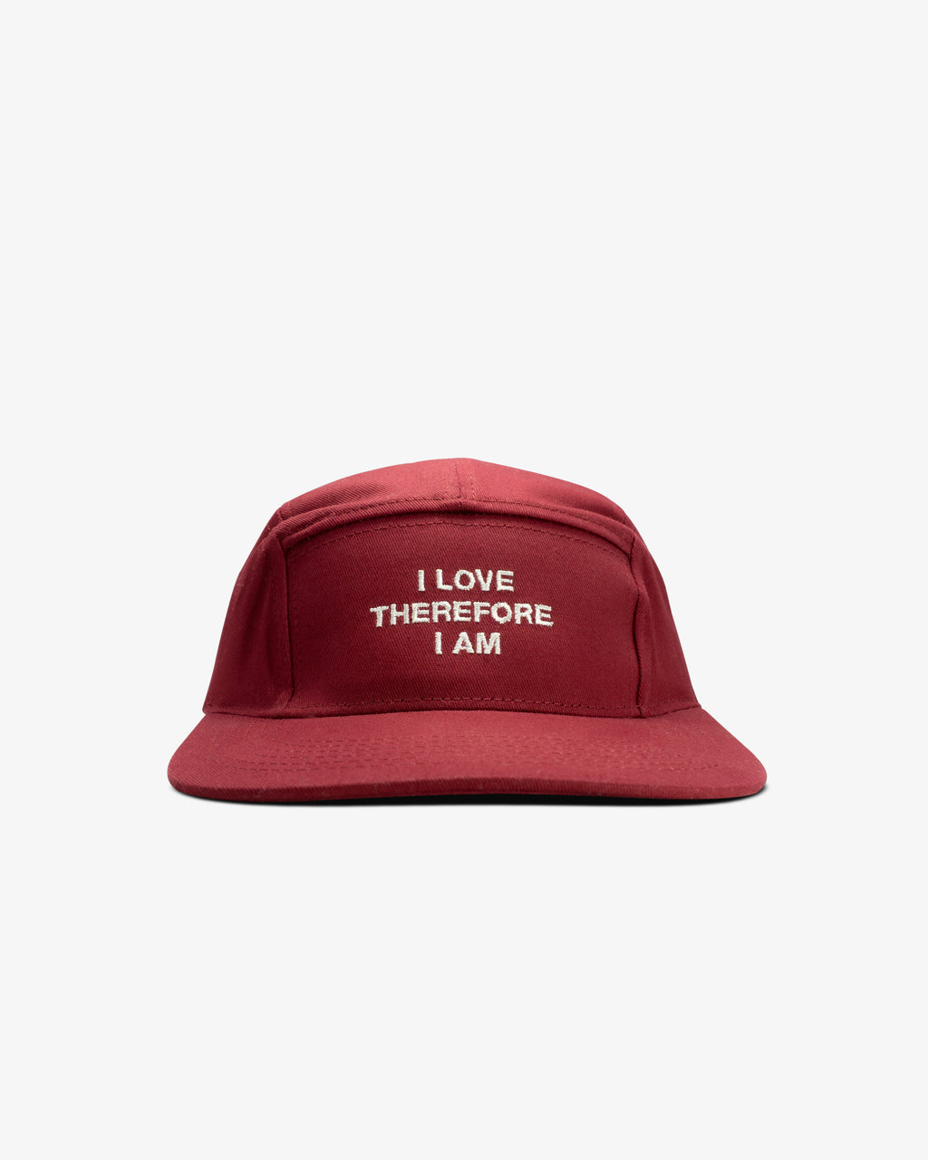 Burgundy René carpenter hat